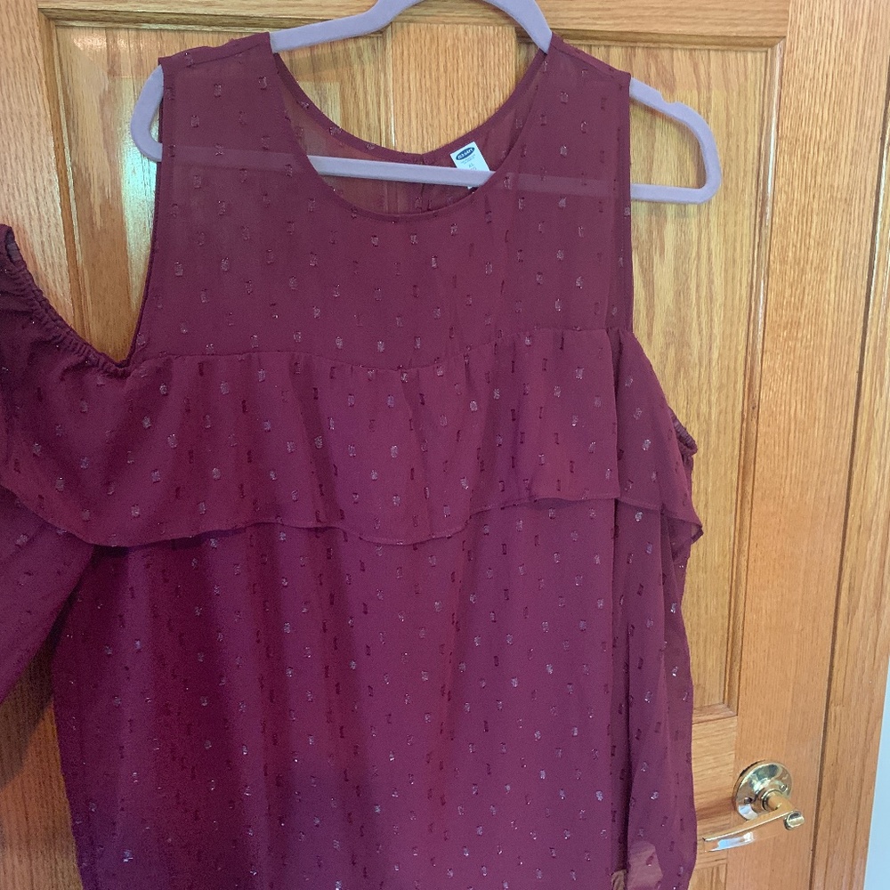 Cold Shoulder Blouse